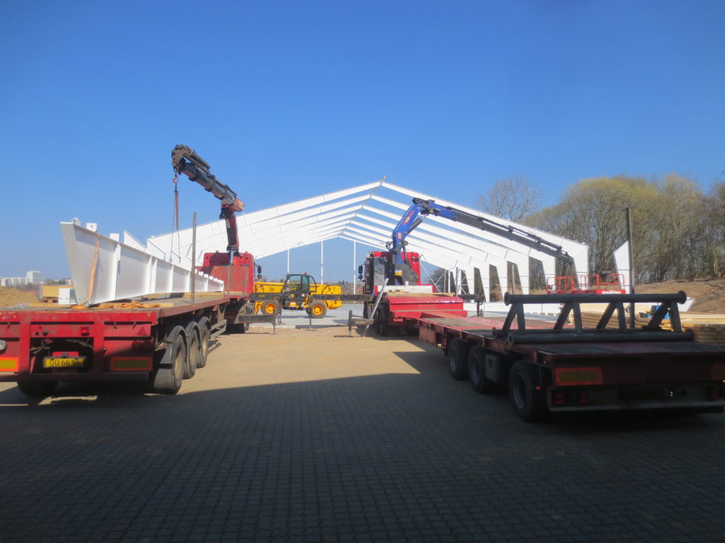 New 1,250 m² winter storage hall in Haderslev