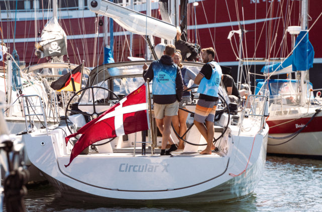 Sailing Circular X, together with Race for Oceans