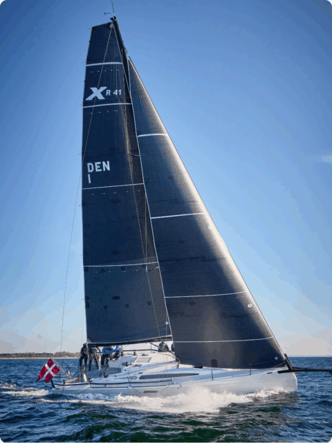 The XR 41 - bringing racing DNA and cruising comfort into perfect balance.