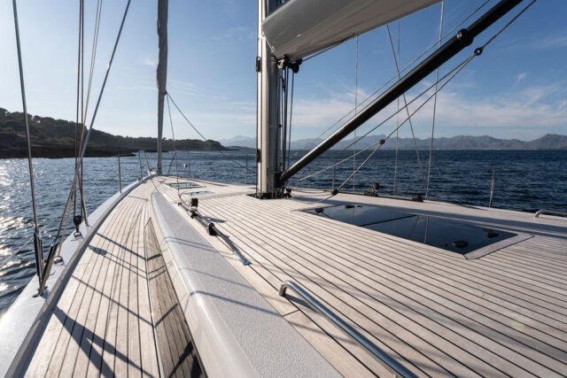 Hull, deck and coach roof